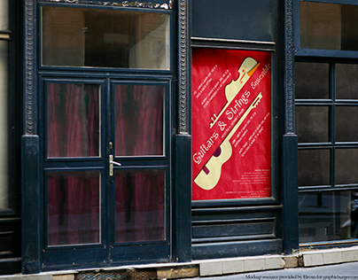 Guitar & String Ensemble Concert Poster