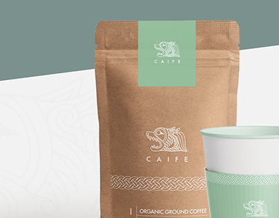 Caife Coffee Packing Design