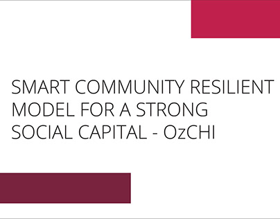 Smart Community Resilient Model