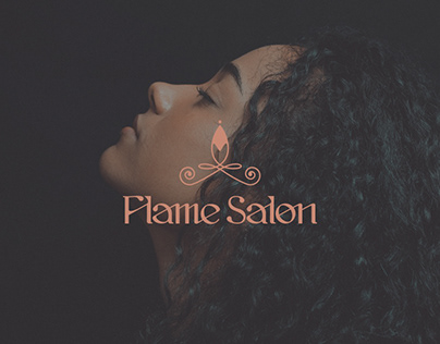 Flame Salon —Brand Identity.