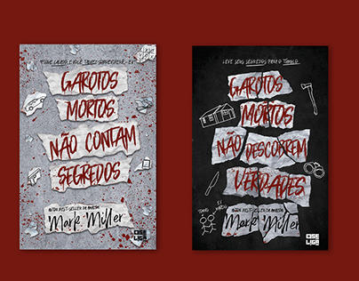 Book cover design | Série Garotos Mortos