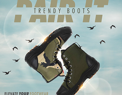 Pair it boots creative