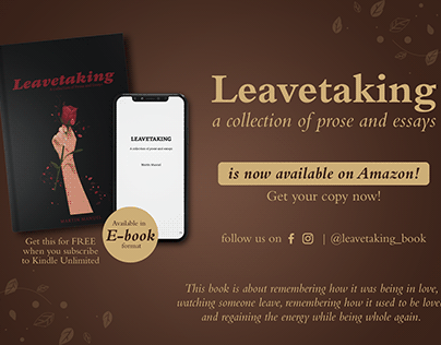 Leavetaking: a collection of prose and essays