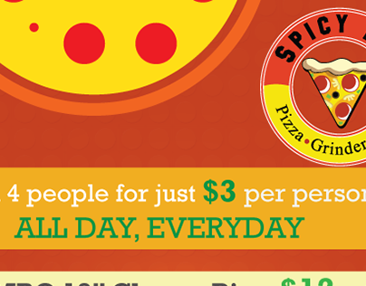 Pizza Place Campaign Specials