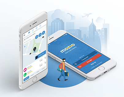 Mozio App — UX/UI , Wireframes, Prototypes