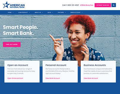 American National Bank WordPress