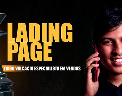 Lading page - Tiago Valcacio