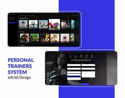 Personal Trainers System | UX-UI Design
