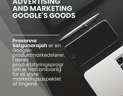 Prasanna Satgunarajah er en Google-produktmarkedsfører