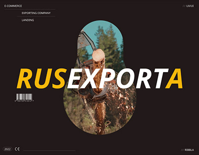 RusExportA | E-Commerce | UX/UI