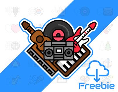 Free music genres icons