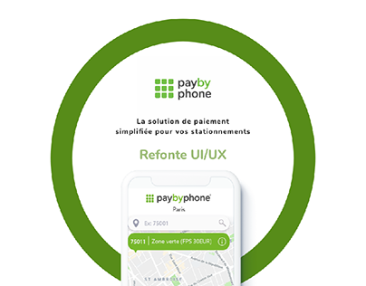 PayByPhone UI/UX Redesign