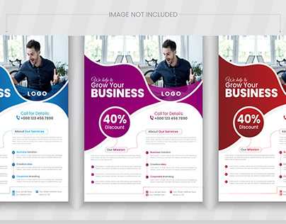 Creative Business Flyer Design Template,