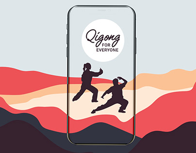 Qigong for Everyone App Design UX/UI