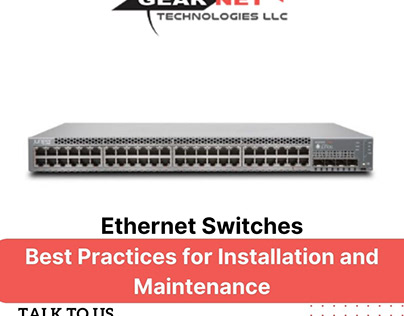 Ethernet Switches Installation