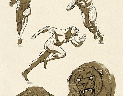 Panther sketches