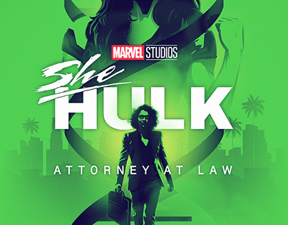 Marvel Studios SHE-HULK Poster Art
