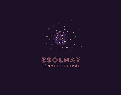 ZSOLNAY Light Festival Branding