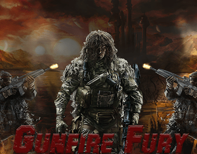 Project thumbnail - GunFire Fury Game poster