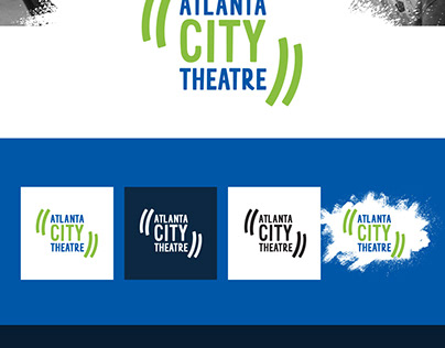 Atlanta City Theatre Logo Design