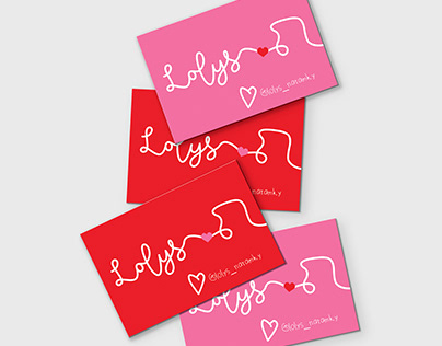 Loly's thank you cards