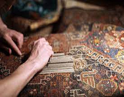 Oriental-style rug