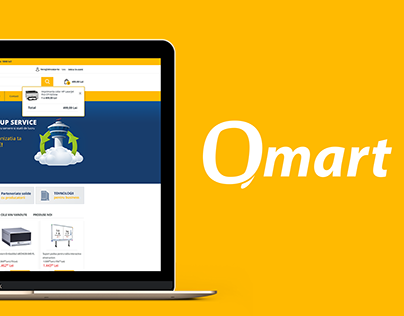 Qmart UI & UX Design Romania