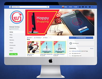 Animated Facebook Cover Video Design