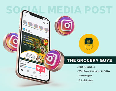 The Grocery Guys Social Media Design