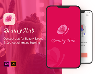 UI/UX Casestudy | Salons & Spa Online Booking App