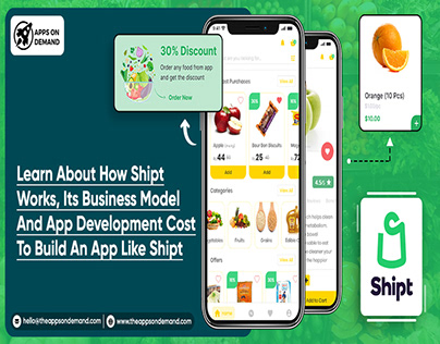 On Demand Grocery Delivery App like Shipt