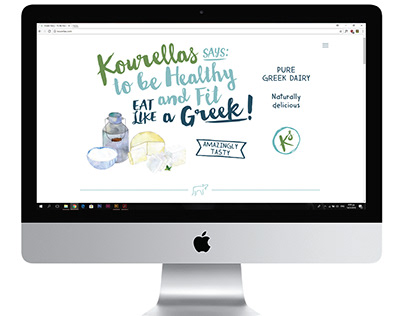 Kourellas, the 1st Organic Greek Dairy- G Design Studio