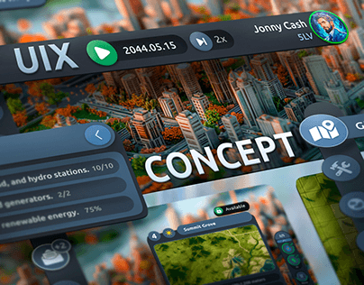 UIX Game strategy concept