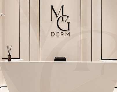 MG DERM - Aesthetic dermatology clinic brand identity