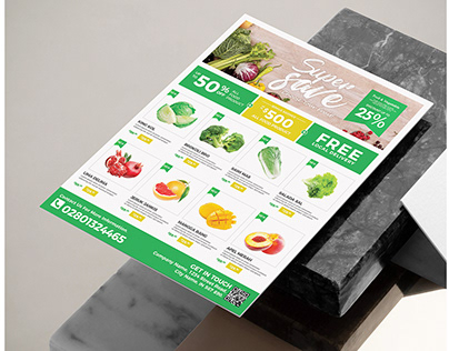 Supermarket Flyer / Grocery Ads Flyer Promotion