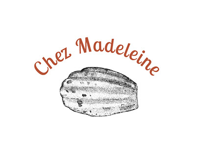 Chez Madeleine - Création d'une carte et d'un logo