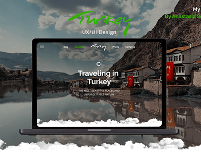 Web Design Travel Website UI/UX
