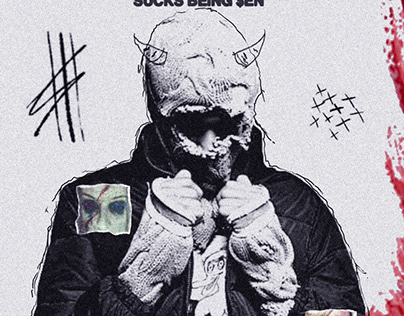 “$UCKS BEING $EN” Cover Art+Tracklist