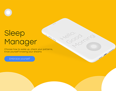 ZZZMart - Sleep Manager - UX design