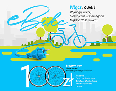 OnePage webiste - bikes seller shop