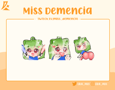 Emotes Animado para Miss Demencia