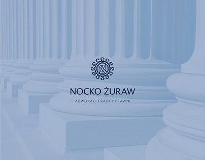 Projekt logo kancelarii prawnej Nocko Żuraw