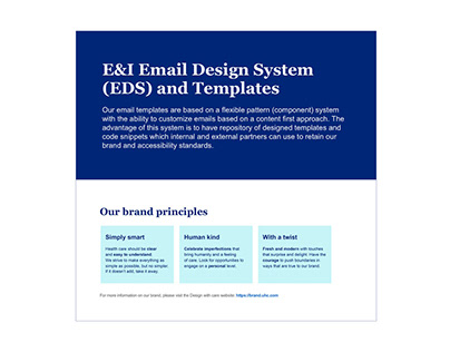 UHC E&I Email Design System