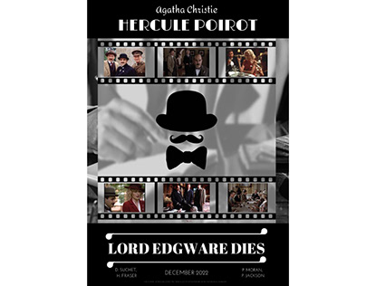 Movie Poster "Hercule Poirot/Agatha Christie"