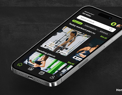 "Fit Day" Fitness tracking application uiux design