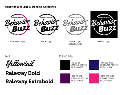 Behavior Buzz Logo, Branding, and Social Media