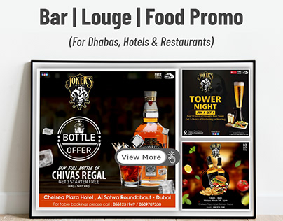 Bar/Lounge/Food Company Promo
