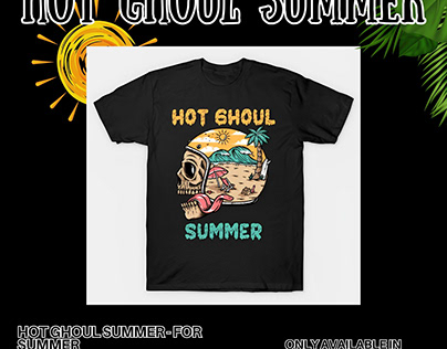Hot Ghoul Summer Tshirt - Available On Teepublic!