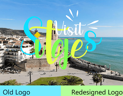 Visit Sitges Logo redesigning
