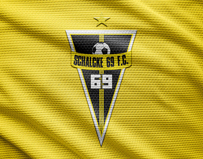 Escudo Schalcke 69 F.C. - Time de Futebol Amador